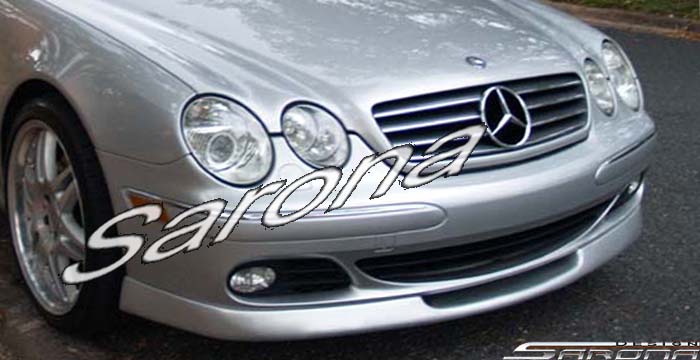 Custom Mercedes CL  Coupe Front Add-on Lip (2000 - 2006) - $425.00 (Part #MB-022-FA)